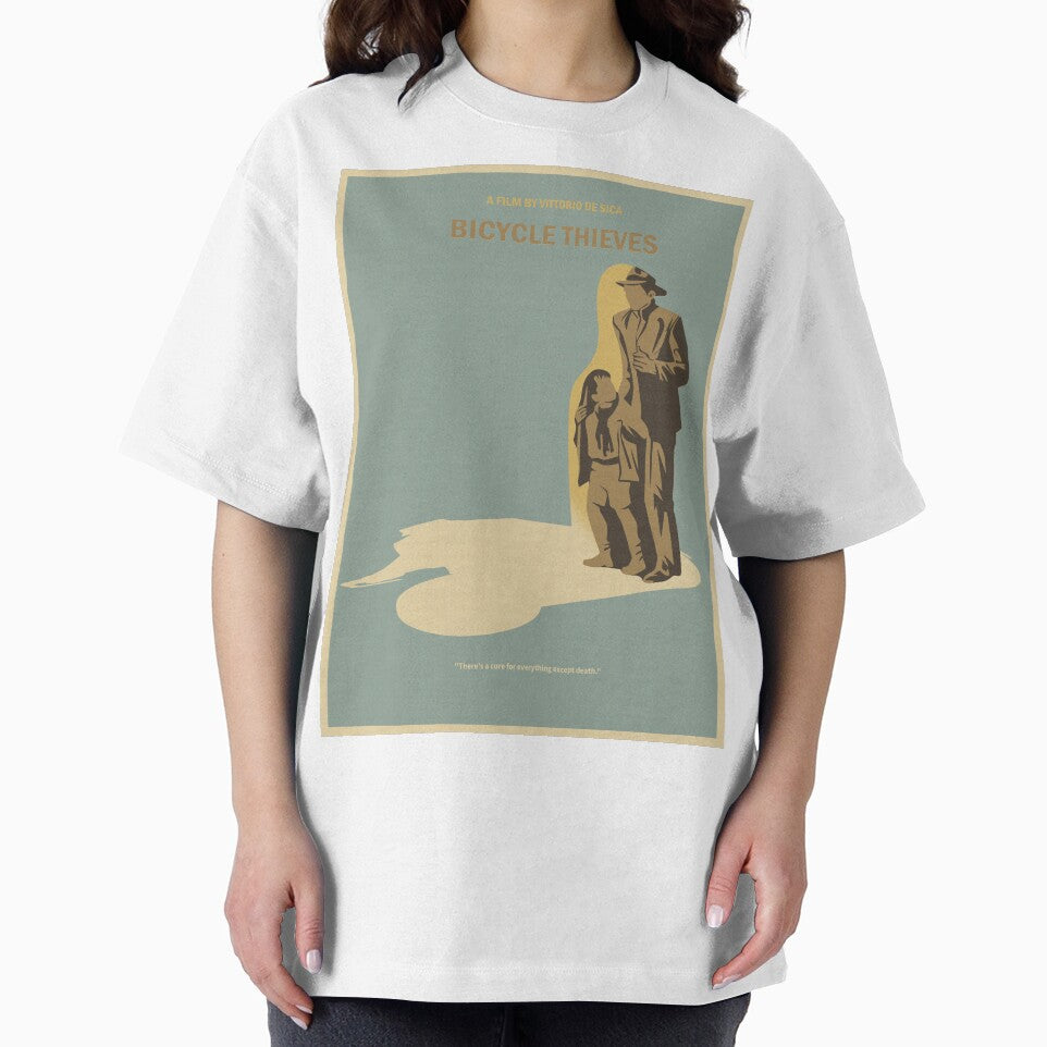Bicycle Thieves 1948 Minimalist Movie Poster by kajiprints