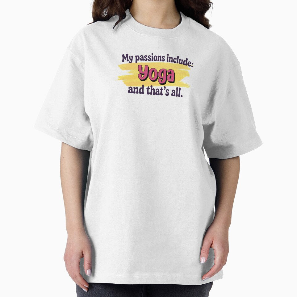 Yoga is my passion - Funny Yoga Lover by Watsonarts