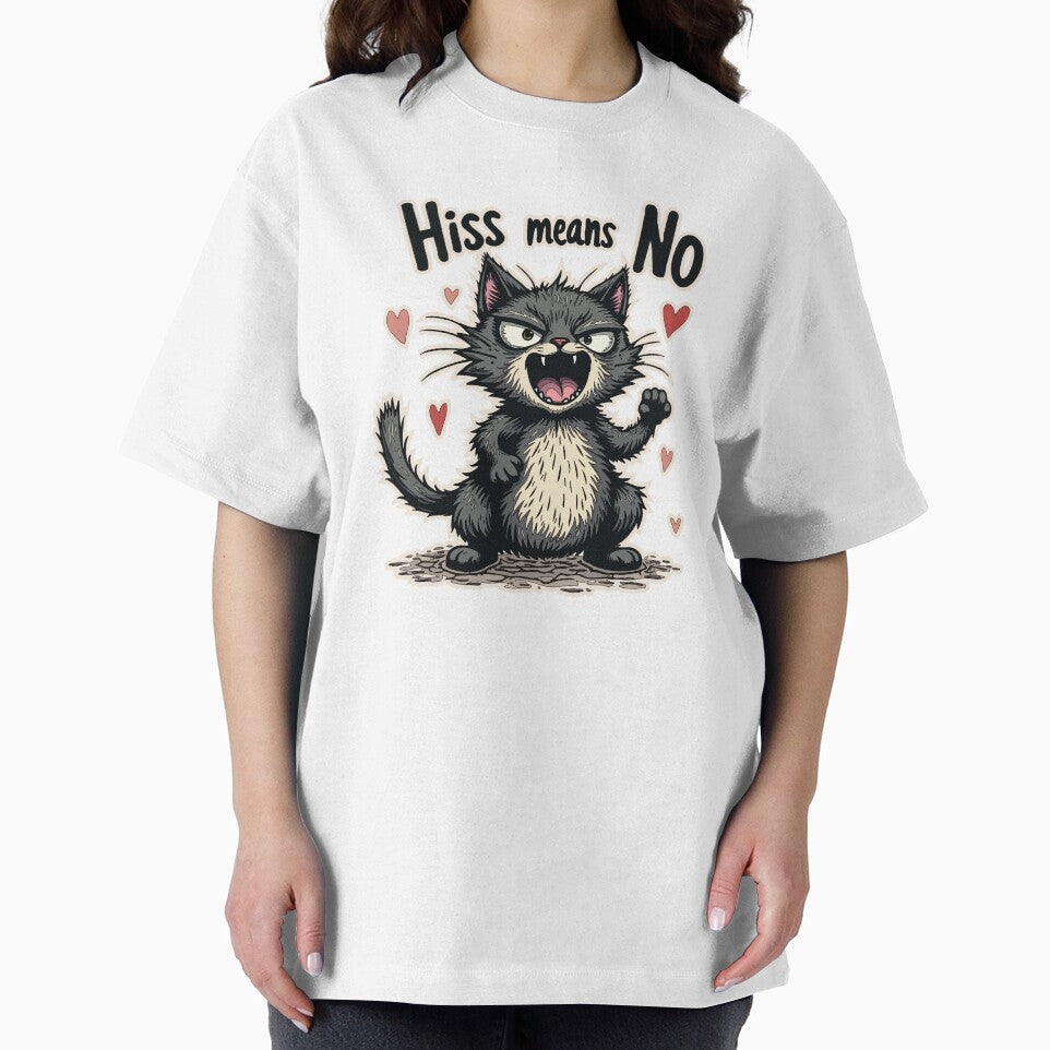Angry Cat "Hiss Means No" by daneko