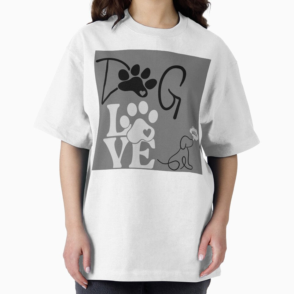 Charming Dog Lover Art: Paws, Hearts, and a Woof that Speaks Volumes by steph5477