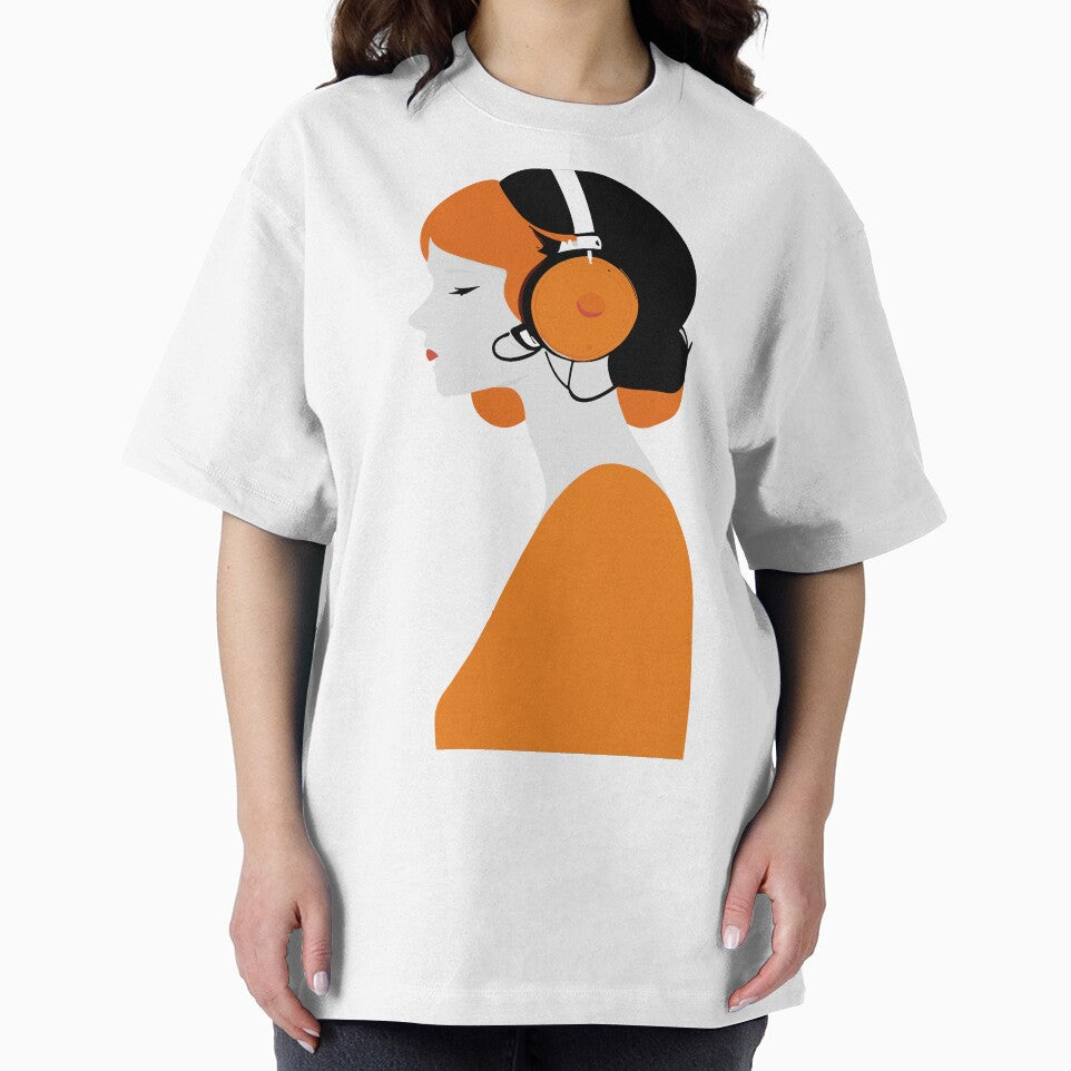 minimalist woman wearing headphone by minimalizy