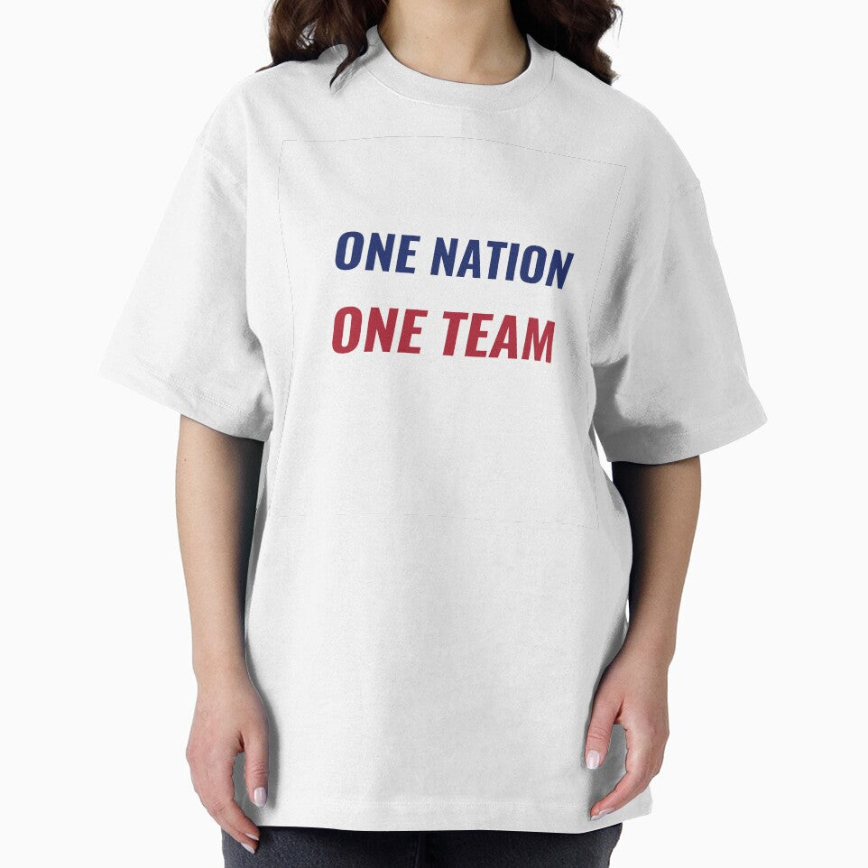 ONE NATION ONE TEAM Shirt – USA Soccer Playoff Tee | Uncle Jichuan by Uncle-Jichuan