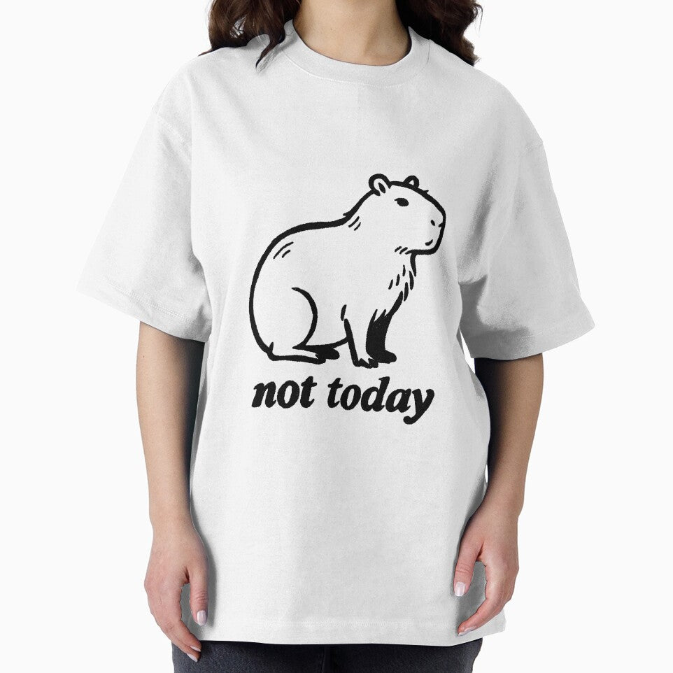 Not Today Capybara by SugarCore