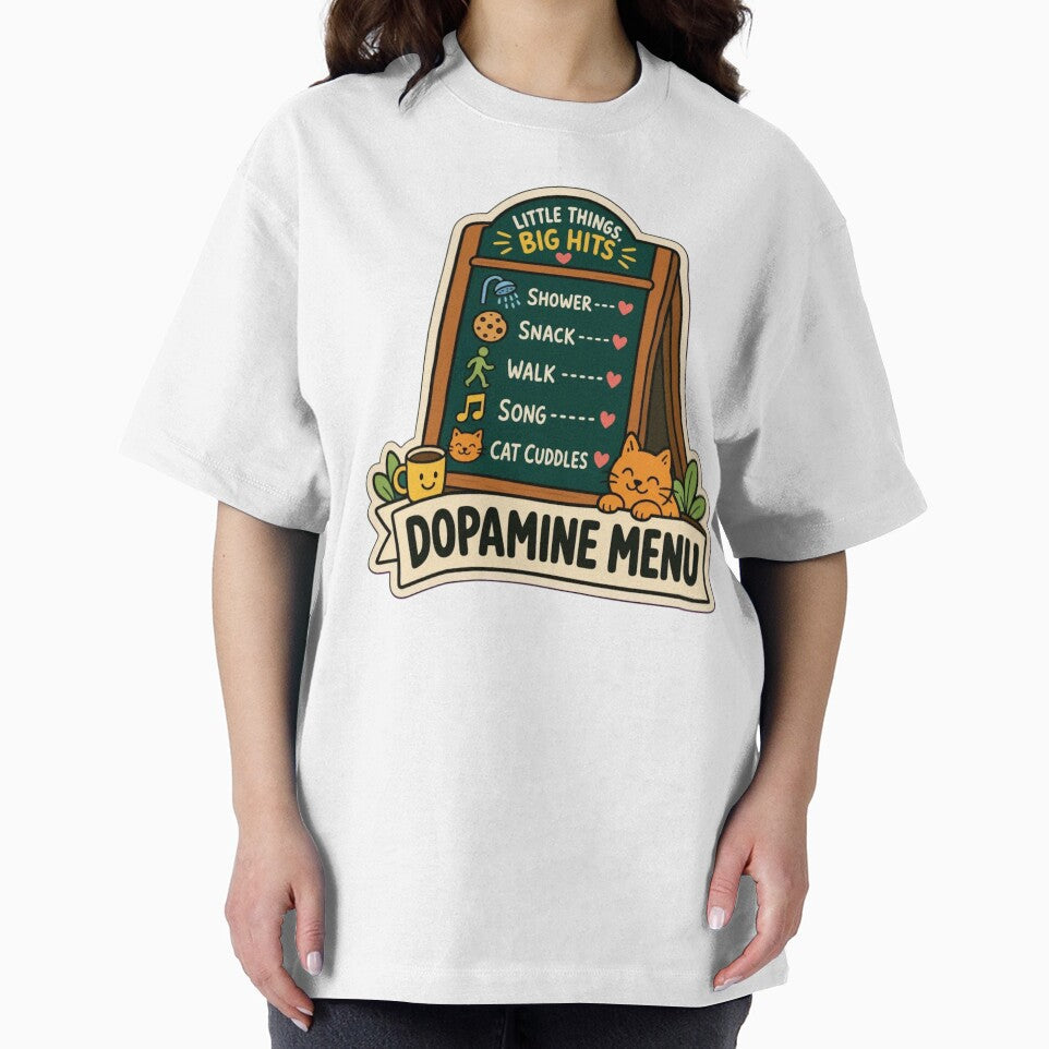Dopamine Menu Starters | Funny ADHD Neurodivergent Humour Doodle by StickyGuys