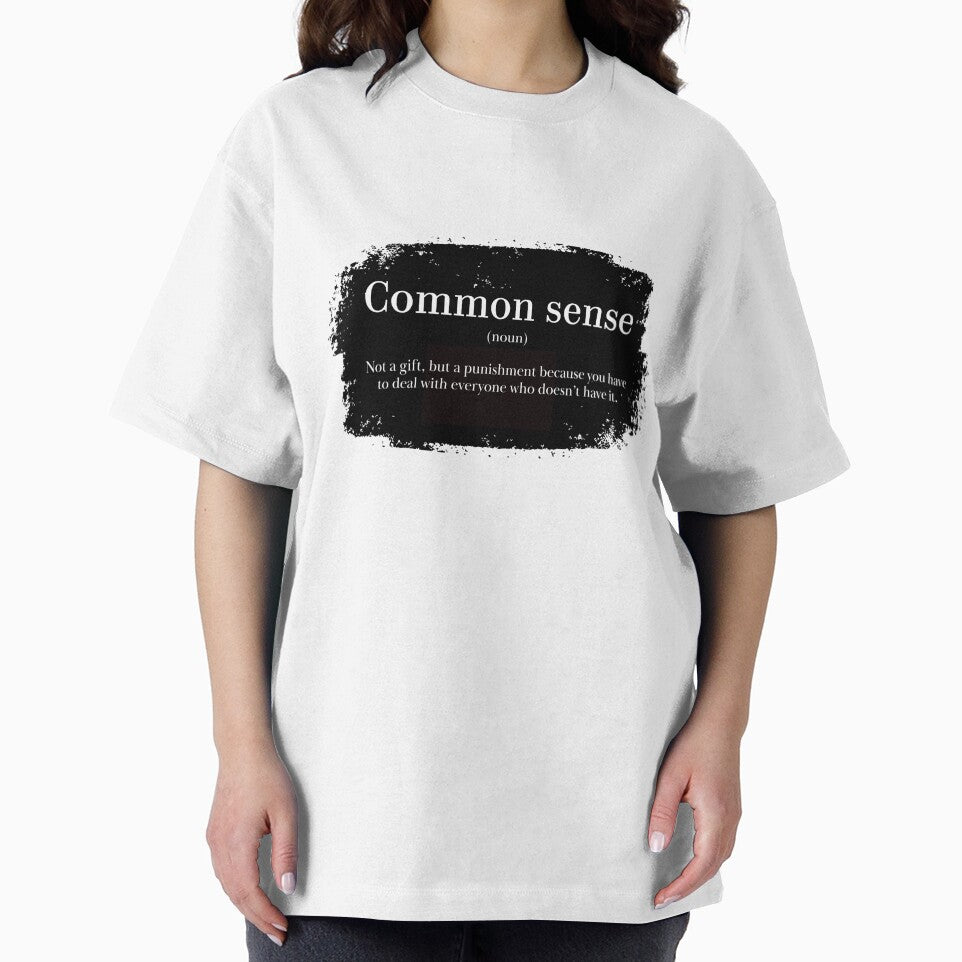 Common sense is an option by Lof-Sau