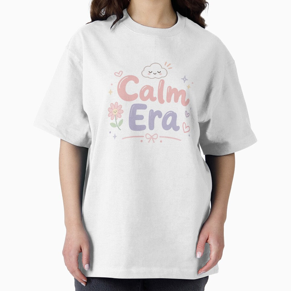 Calm Era Kawaii Aesthetic Design | Cute Pastel Relaxing Vibes | Soft Life Mood Minimal Illustration by Sanika arts