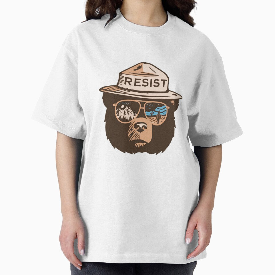 Bear Resist Protect Our National Parks - Save the environment public lands wild spirit by HumansStuck12