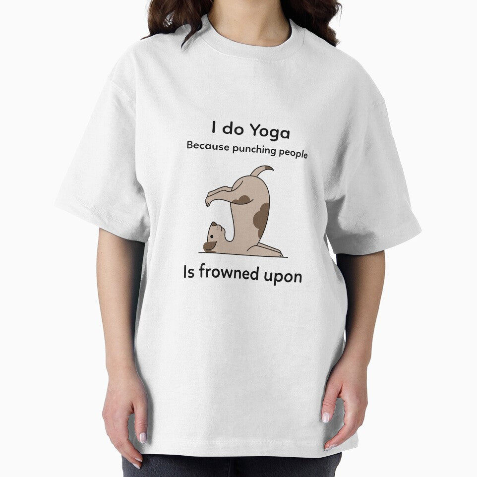 Yoga Punching Frowned Upon by FunTeeGraphics1