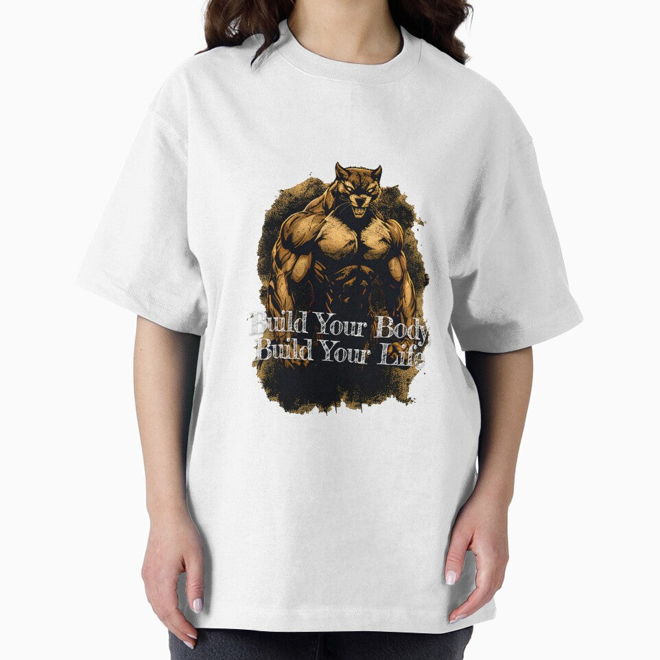 Build Your Body, Build Your LifeDesignBodybuilding Fitness Gym Workout Exercise Merch Print Design by tengamerx