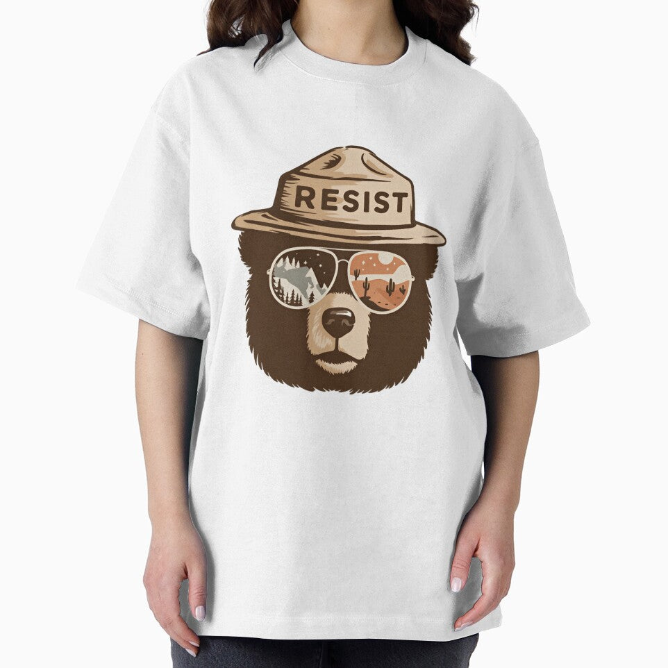Bear Resist Protect Our National Parks - Save the environment public lands mountain call by HumansStuck12