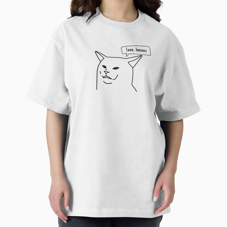 Eww, humans cat by Luisshopp