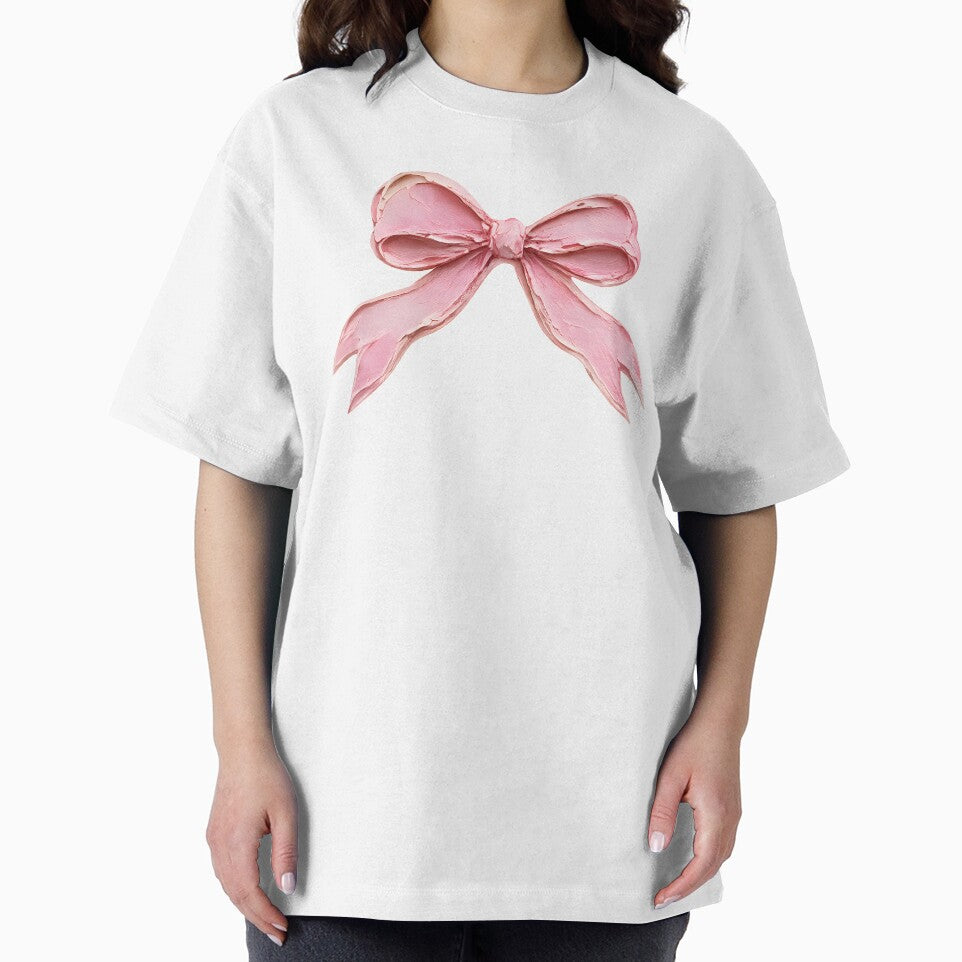 Girly Pink Bow Aesthetic by InkRevolt