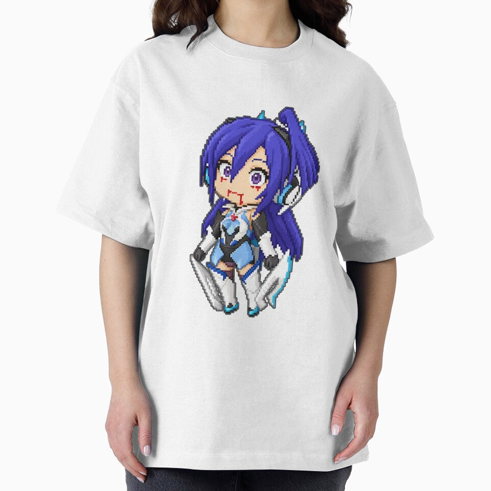 Tsubasa Kazanari Chibi Pixel Art | Senki Zesshou Symphogear Cute Retro Sprite by sabartgunpla