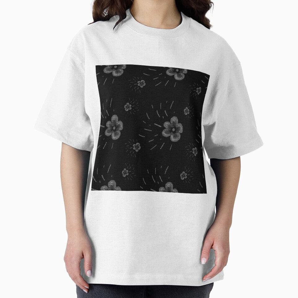 Flower flora stroke minimal sketch black pattern by Yana Mustafina | Boho Soulful Designs