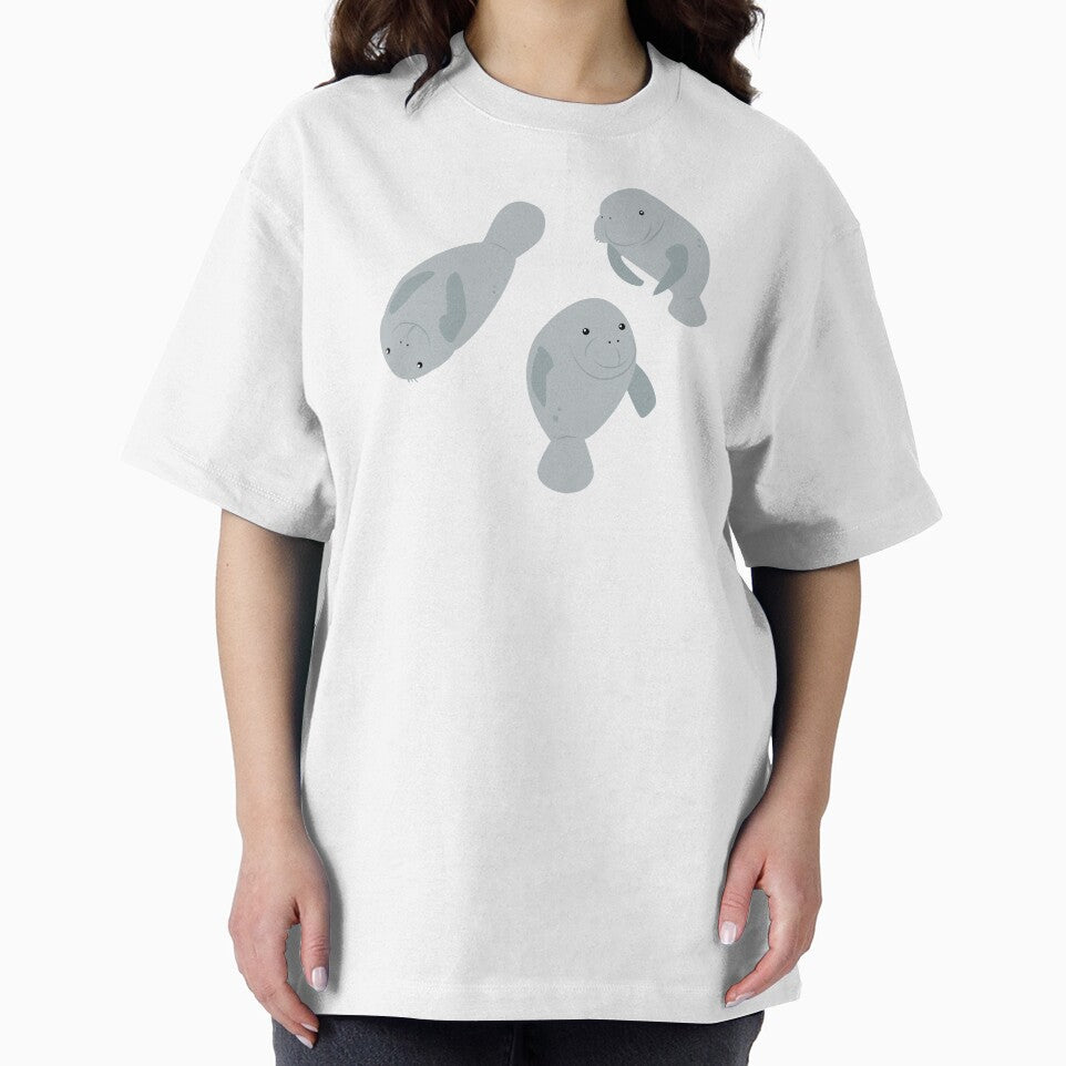 Manatee Sea Cow Cute Ocean Animal by DinoKate