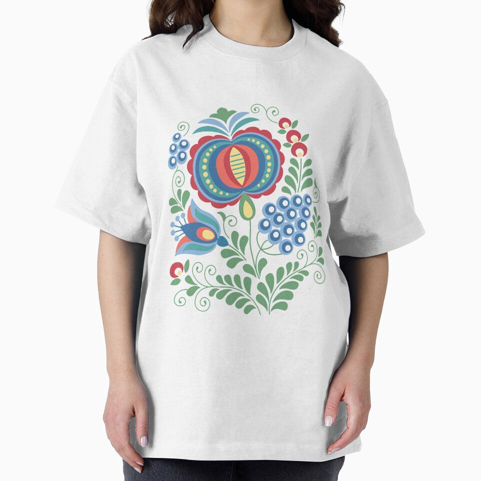 Moravian Folk Design Grapes by Barbara Pixton