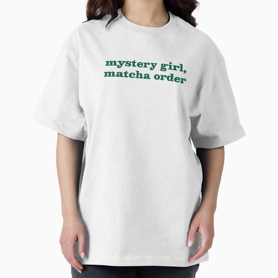 Mystery Girl Matcha Order — Bold Green Funny Quote | Matcha Lover Gift, Soft Girl Aesthetic Mug by ArtofDari