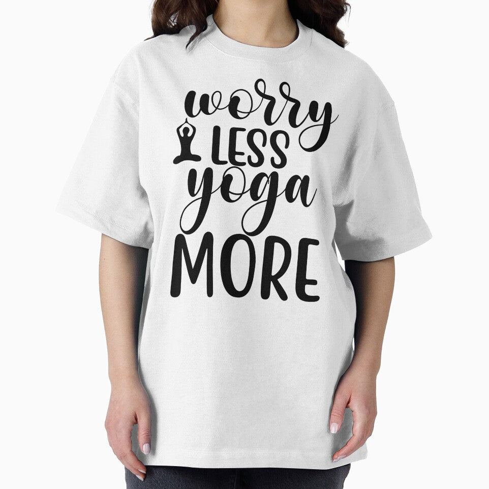 Yoga Sayings Worry Less Yoga More Motivational Quotes by SoccaTamam