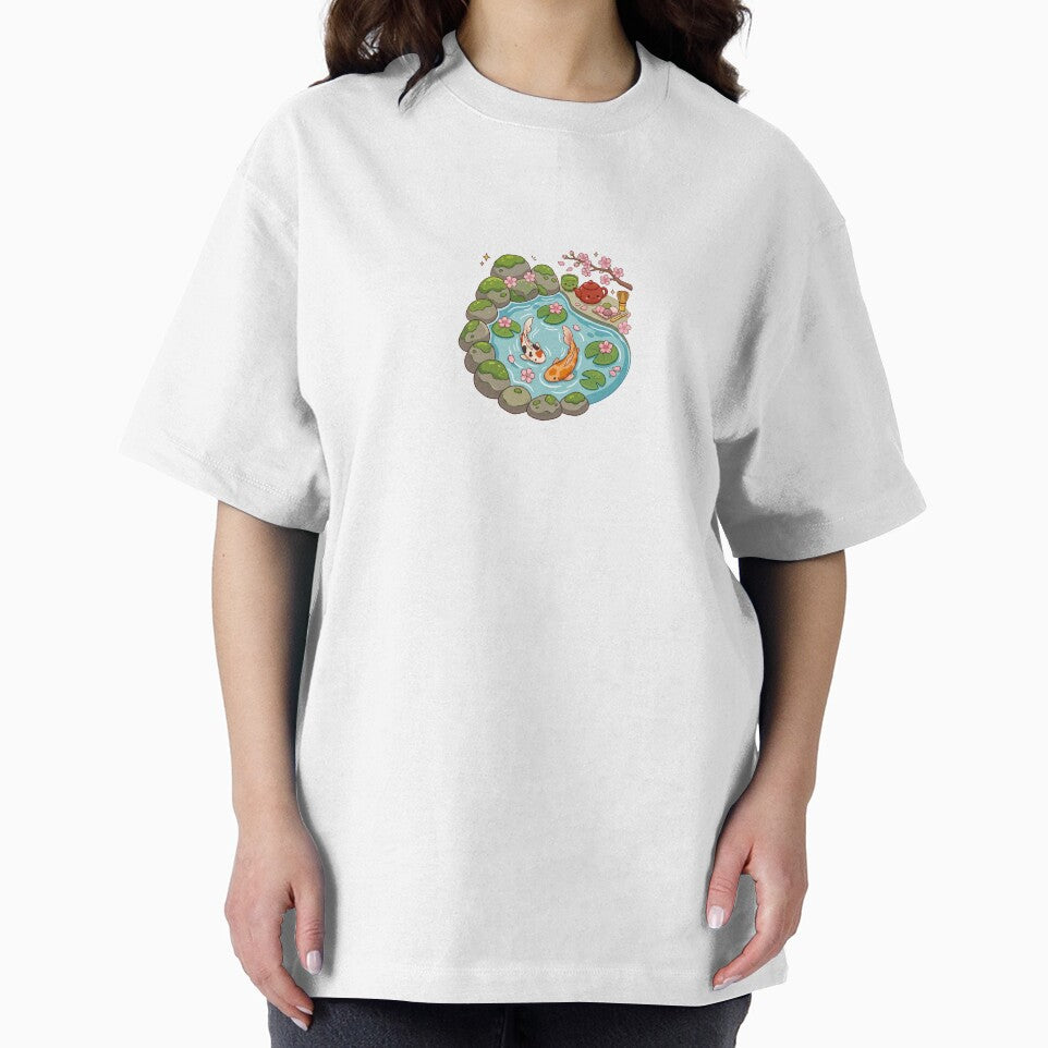 Kawaii Japanese Spring Picnic: Sakura, Matcha & Dango Seamless Pattern by hattie's