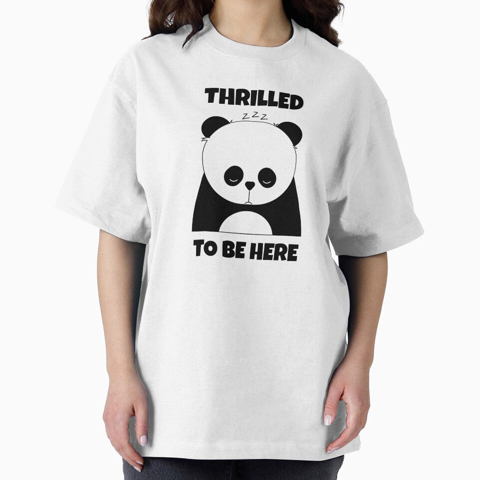Thrilled to Be Here -- sarcastic humor by The Sporty Nerd