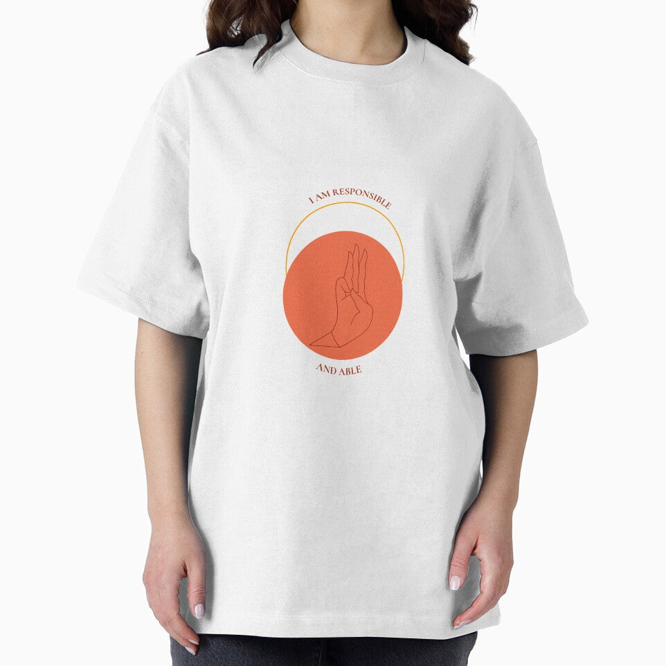 I am responsible and able tshirt by Eugenie974