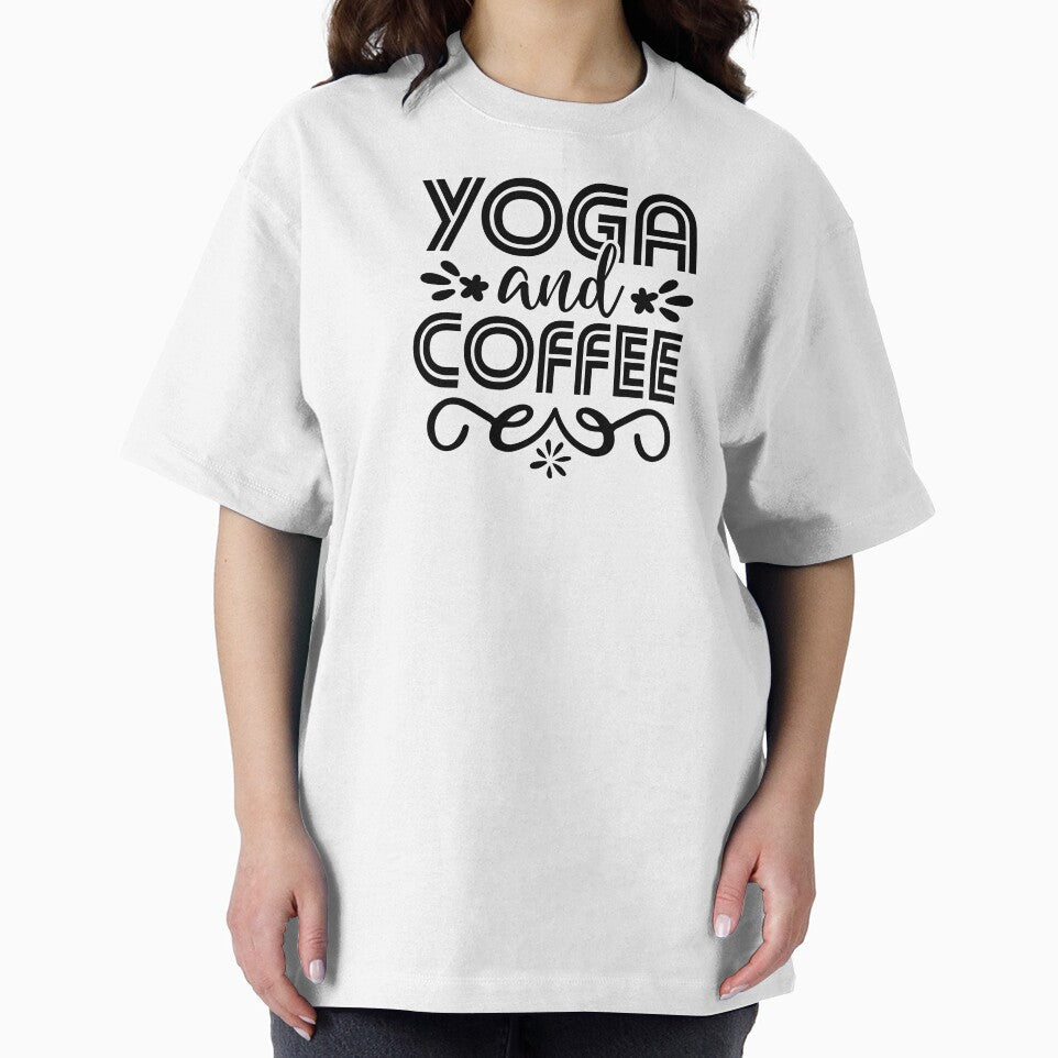 Yoga Quote Yoga and Coffee Motivational Saying by SoccaTamam