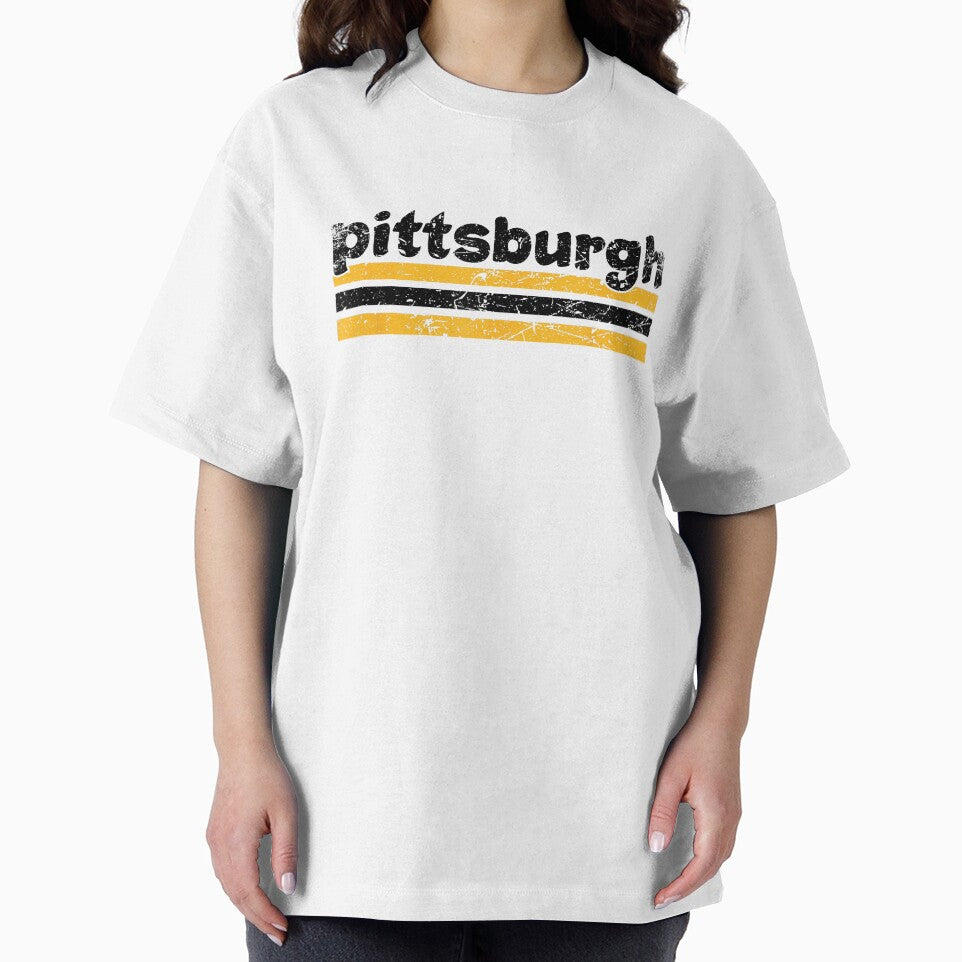 Vintage Pittsburgh Map City by AddlPoolart