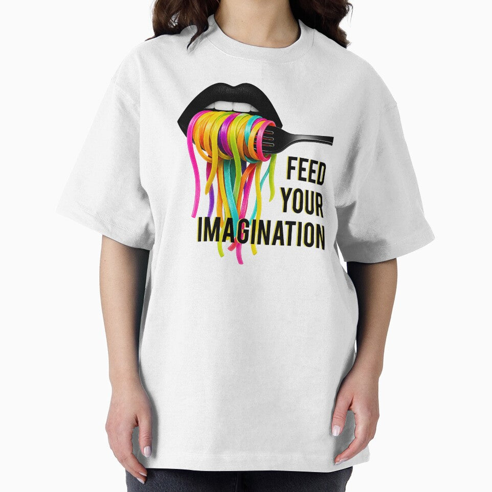 Feed Your Imagination - Inspirational Art Graphic by GraphicComet
