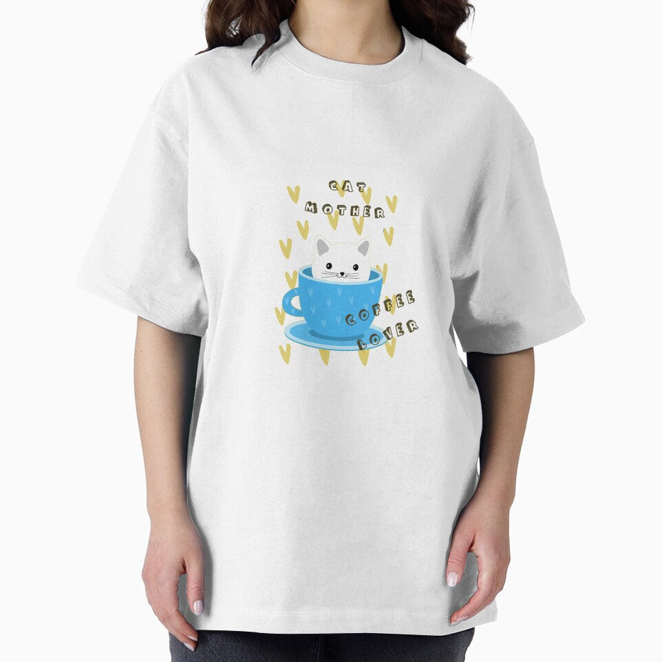 cat mother coffee lover by princevb2011