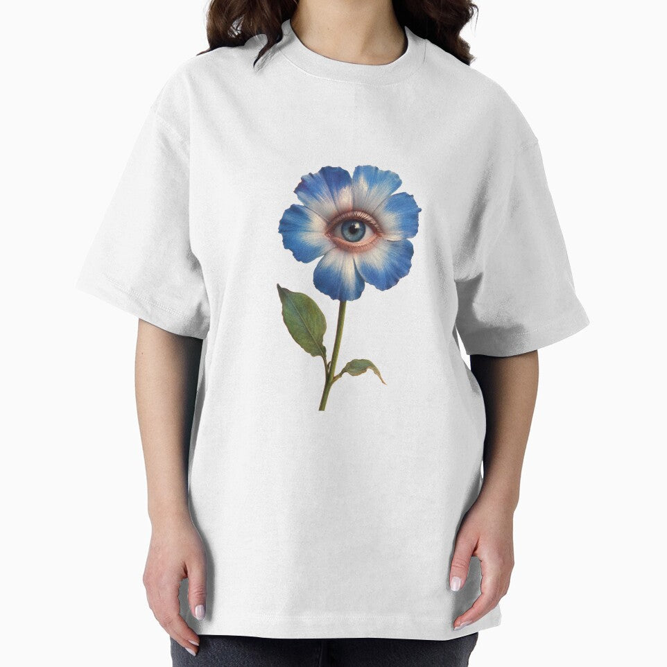 Weirdcore Surreal Eyeball Flower - Dreamcore Aesthetic by morikuma