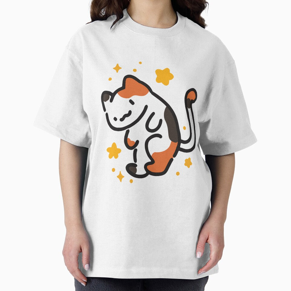 Calico Cat in the Sea of Stars by Fefeii