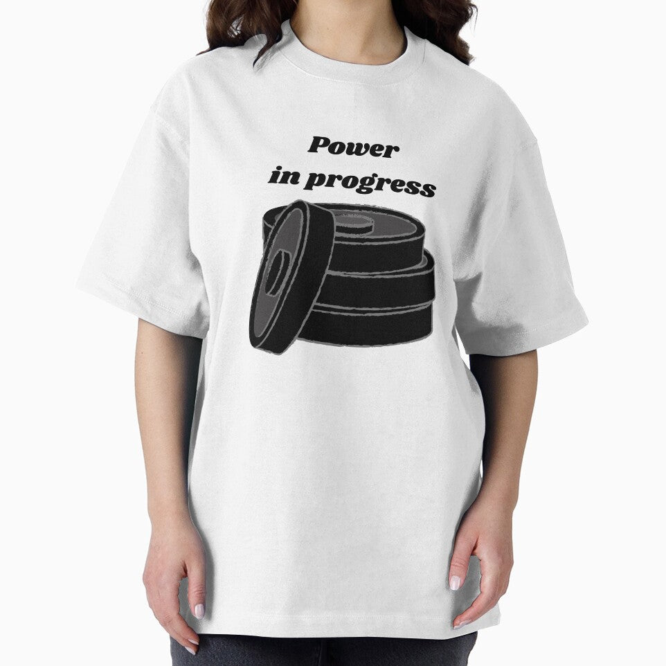 power in progress Minimal Fitness by AchraffPrint