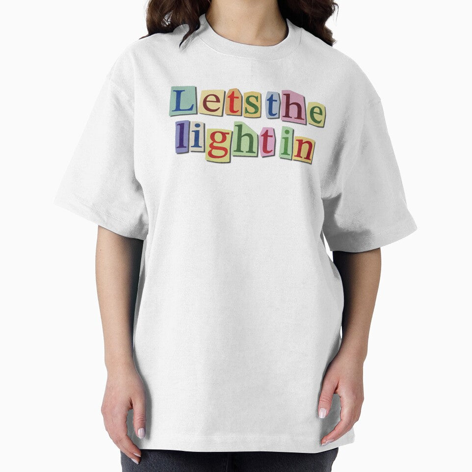 Lets the Light In – Inspirational Collage Typography by tviyluv