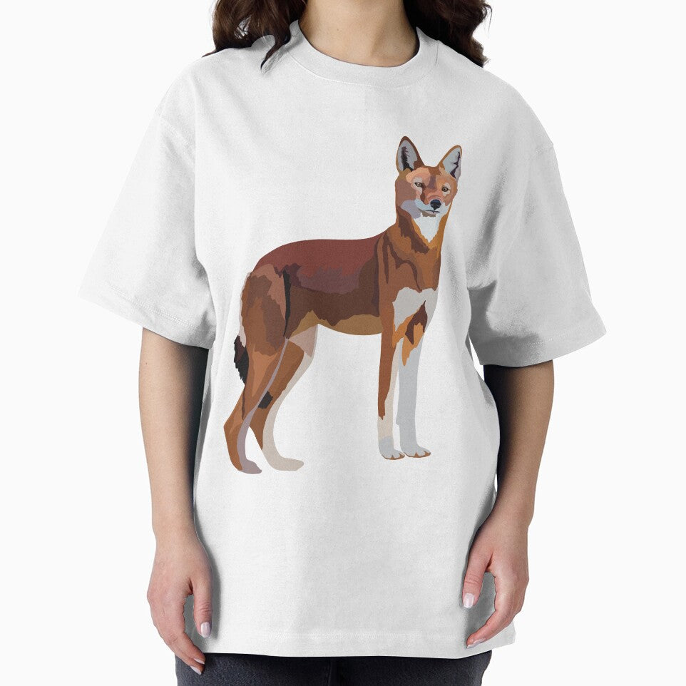 E is for Ethiopian Wolf,Ethiopian Wolf Illustration – Rare and Majestic African Canine Artwork by PrettylittlepastelUk