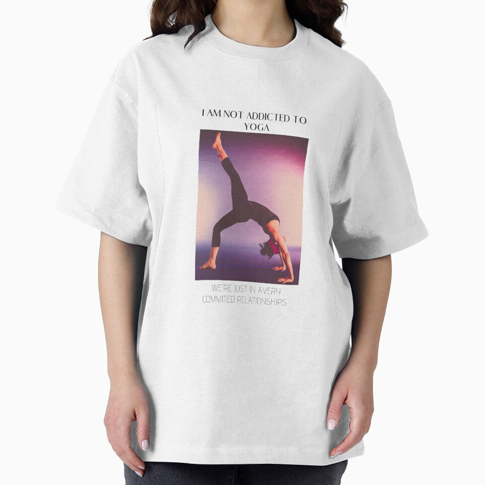 I AM NOT ADDICTED TO YOGA by ZenAura Vibes