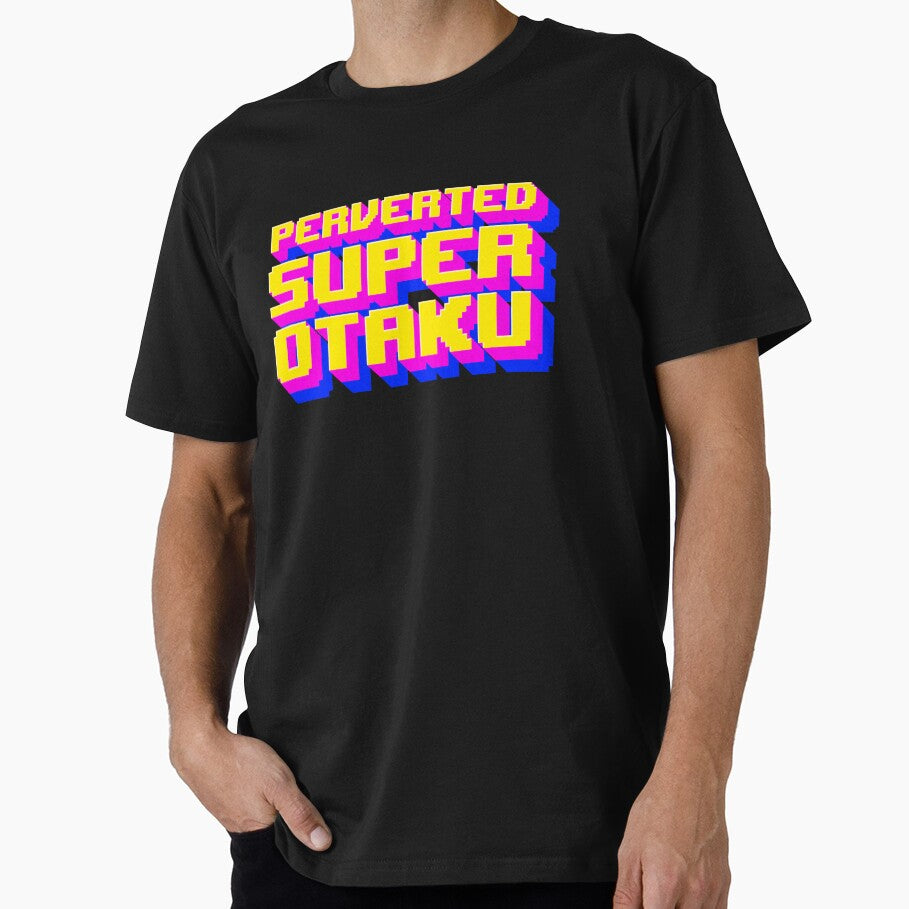 PERVERTED SUPER OTAKU | | Web Stickers | Funny | Anime Fandom T-Shirt | Convention swag by PROUD OTAKU BRAND