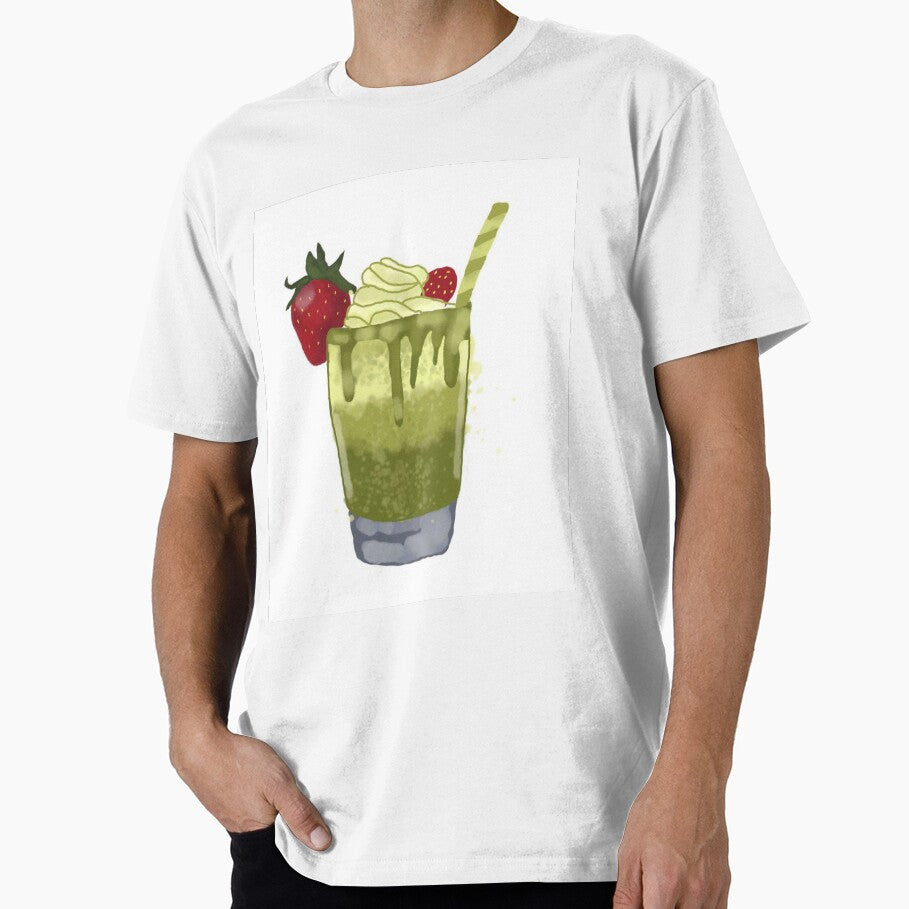 Matcha Strawberry Drink by dremneaw