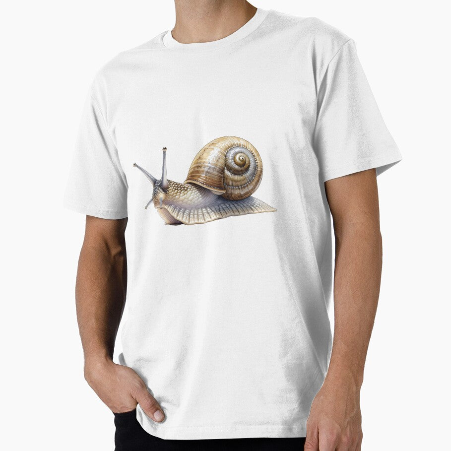 Vintage Snail – Cottagecore Illustration by Nature & Slow Living by Chaoscience