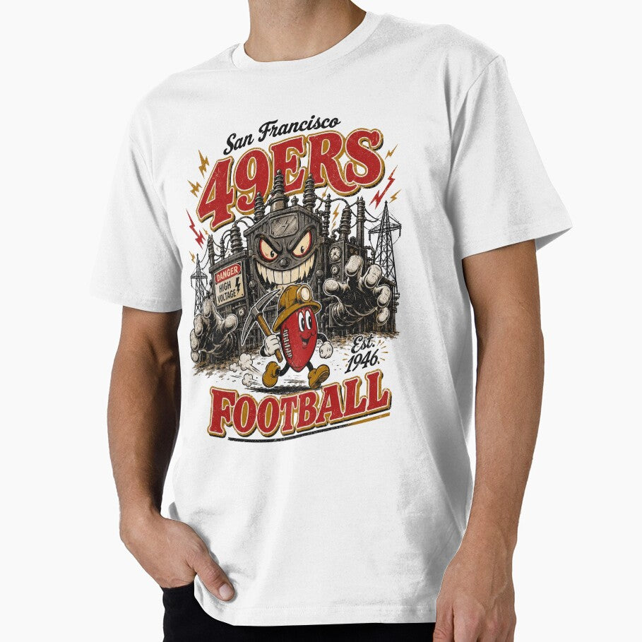 49ers Electrical Substation Shirt by ZonieDesign
