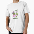 Hot Girls Sip Matcha Cute Illustration by Aram-store22