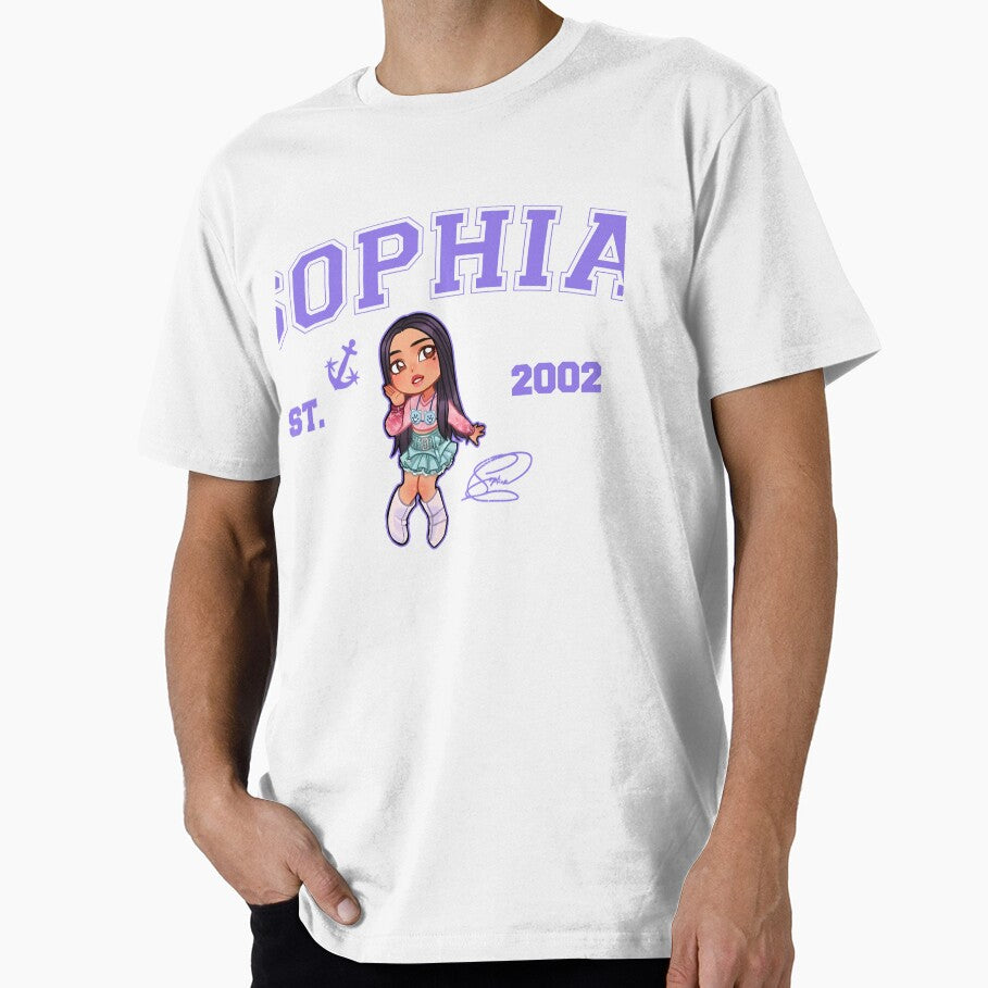 Katseye Sophia Shirt, Vintage 90s Kpop Shirt, Kpop Comfort Colors Shirt, Beautiful Chaos World Tour, Sophia's Chibi Shirt, Gifts For Fan by BerryHand