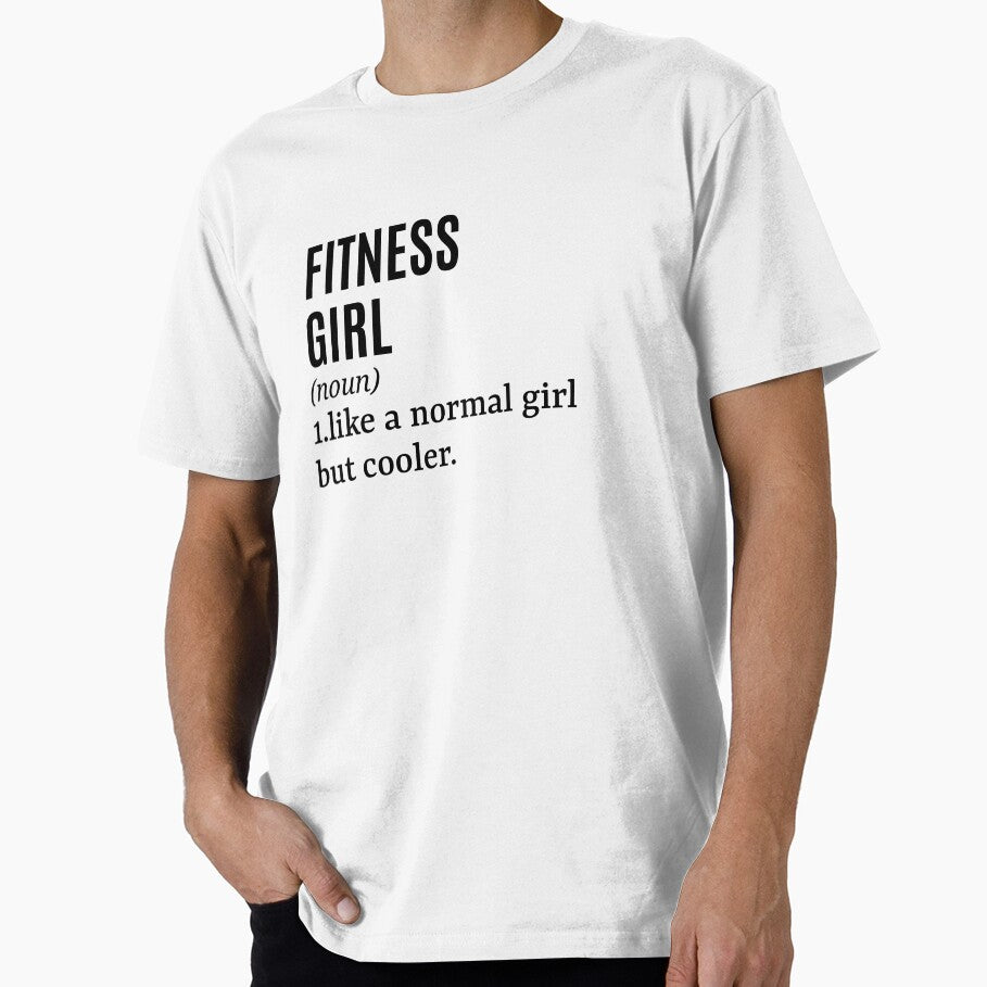 Fitness Girl Funny Quote by MountainD