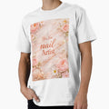 Yes I’m a Nail Artist Floral Pink Marble Beauty Design by Lalala cute