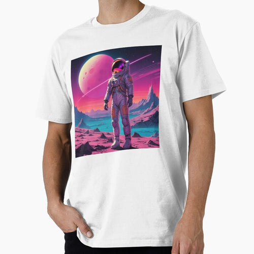1980's Astronaut Synth Illustration by GenesisArtis