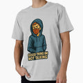 Good Thing I’m Not Talking Sarcastic Hoodie Mask by ArtComixHaven