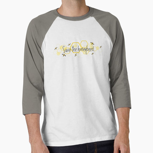 "Save the honeybees!" design for lighter colors by RKA-Products
