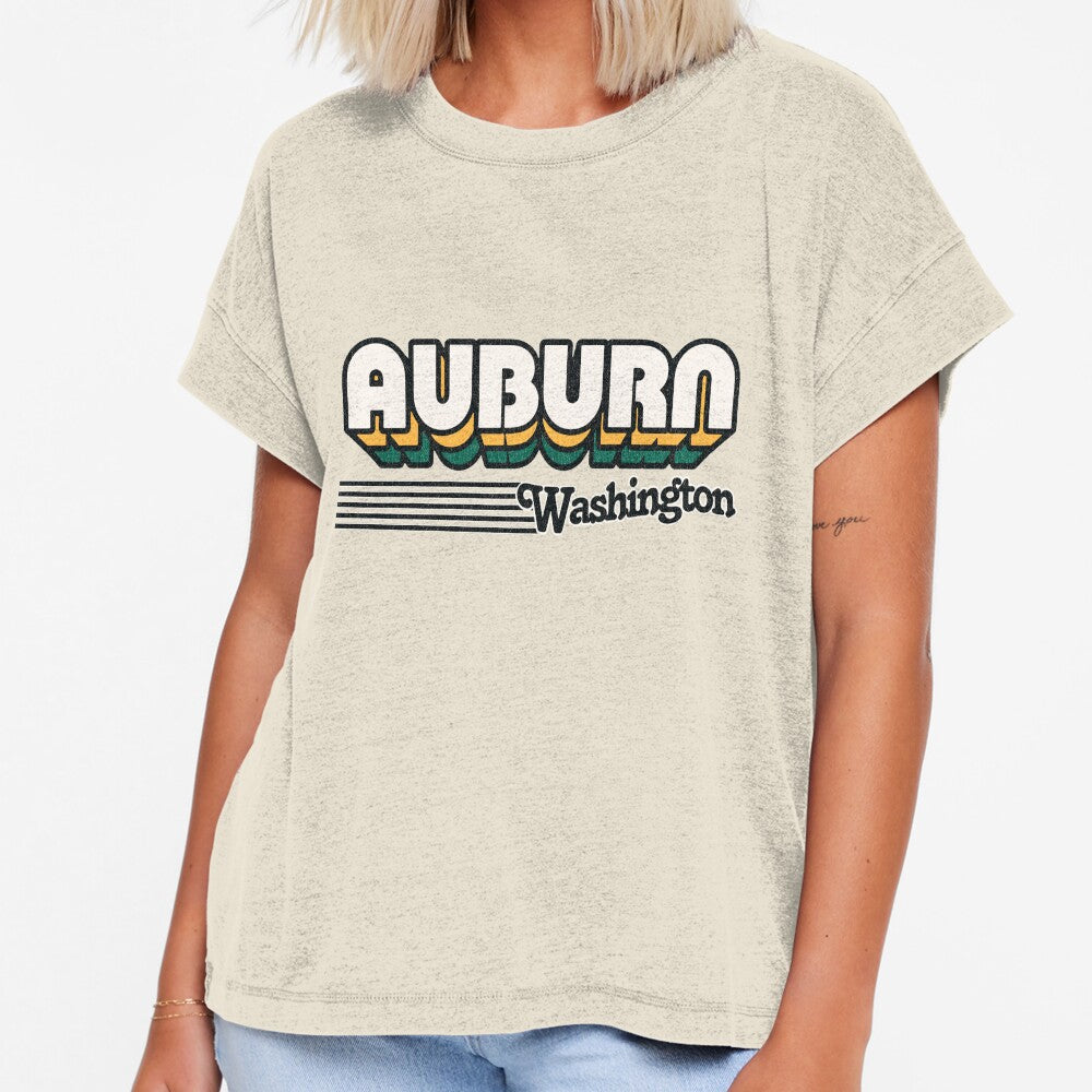 Auburn, Washington | Retro Stripes by retroready