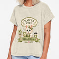 Cute Matcha Cat Gift by belleviana