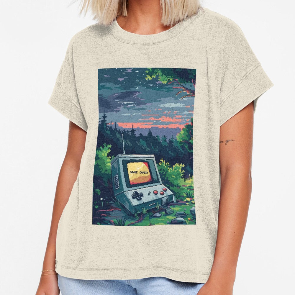 Pixel Retro Gaming – Nostalgic Arcade Tee by Hussar08