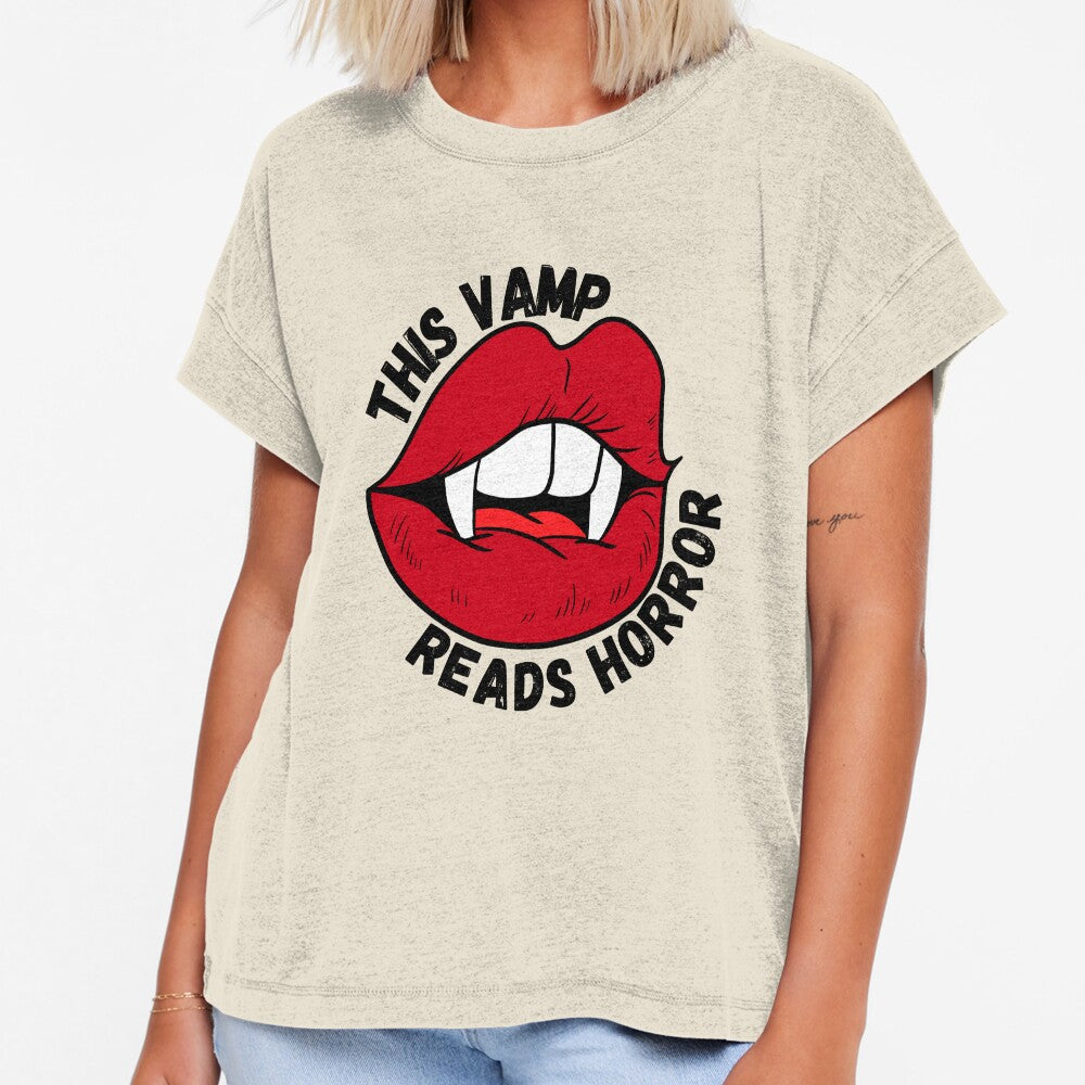 This Vamp Reads Horror by OscarAndOphelia